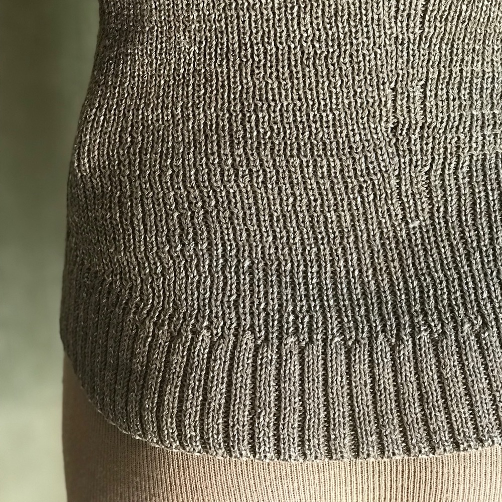 SOLD Zara Knit Tie Neck  Halter - Picture 6 of 8